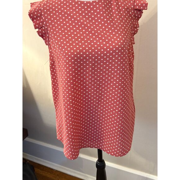 Monteau + Cece Bundle Red Polka Dot + Red Shirt  Size M - Picture 4 of 10
